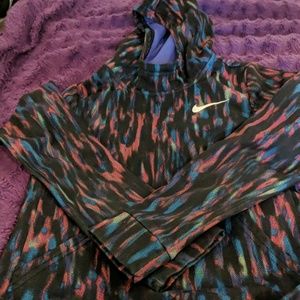 Youth girls large Nike hoodie